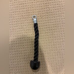 Single Grip Triceps Rope Pulldown Cable Attachment 14 Inch